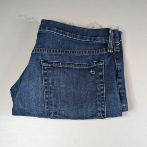 rag & bone Classic Cut Jean Shorts Mens Size 28 Blue Fit 3 Athletic